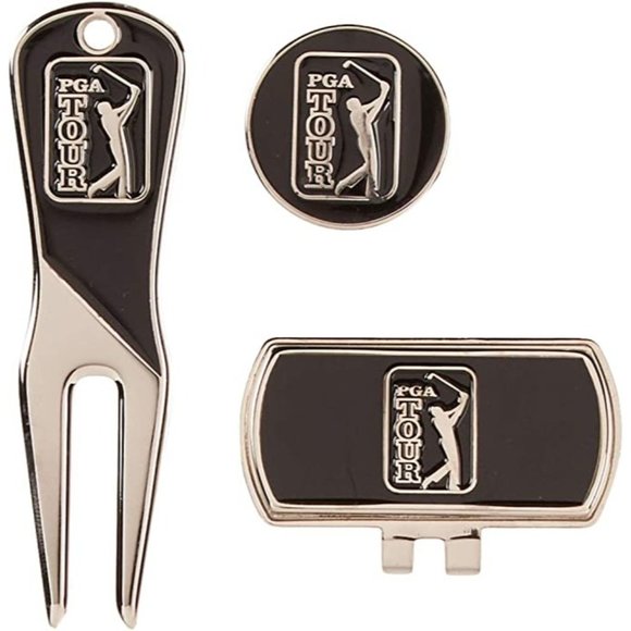 PGA Tour Other - PGA TOUR Golf Hat Clip TIN Gift Set NEW